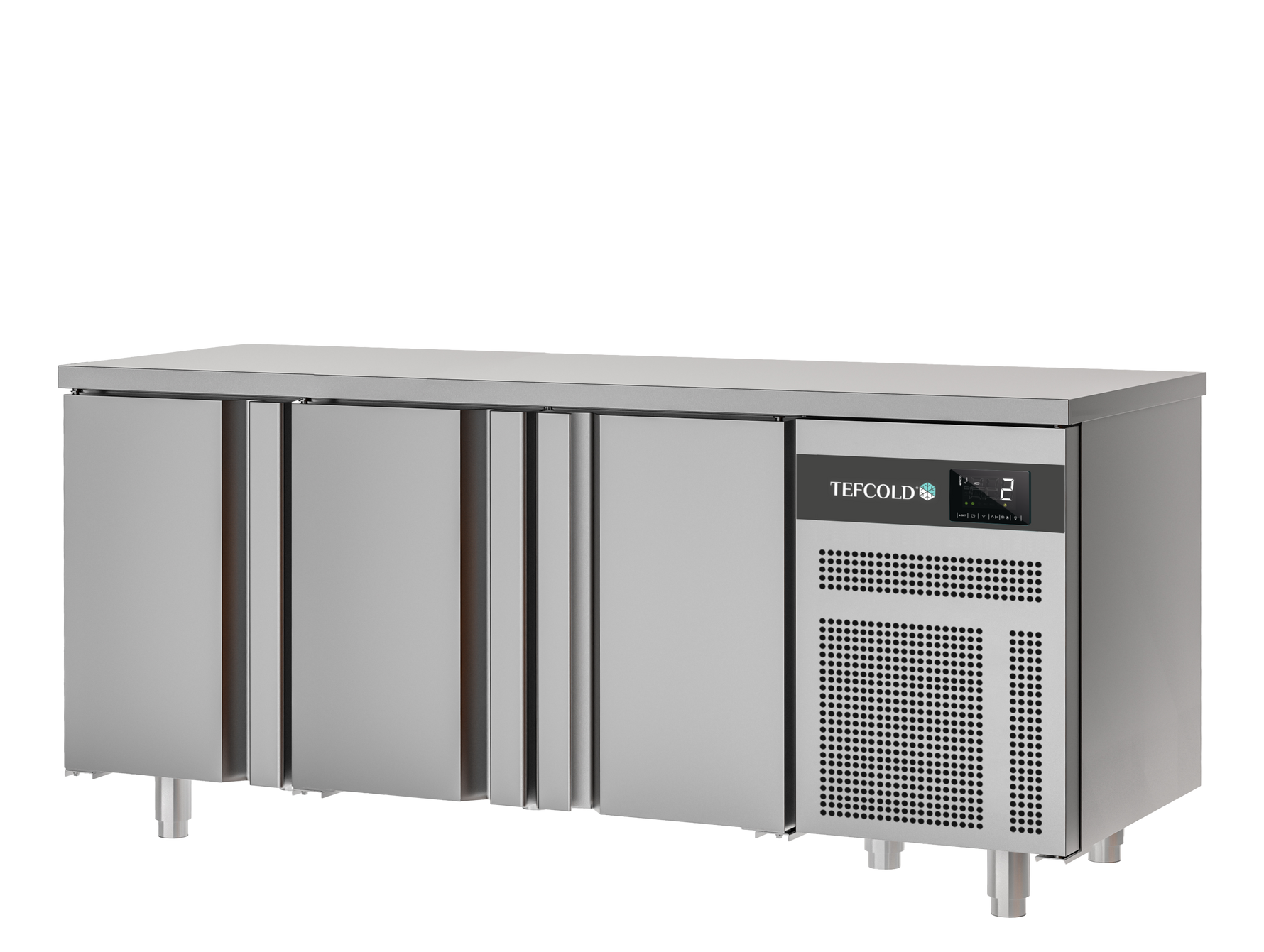 TEFCOLD Vrieswerkbank 3 deurs GN1/1 EURO GN3 BT