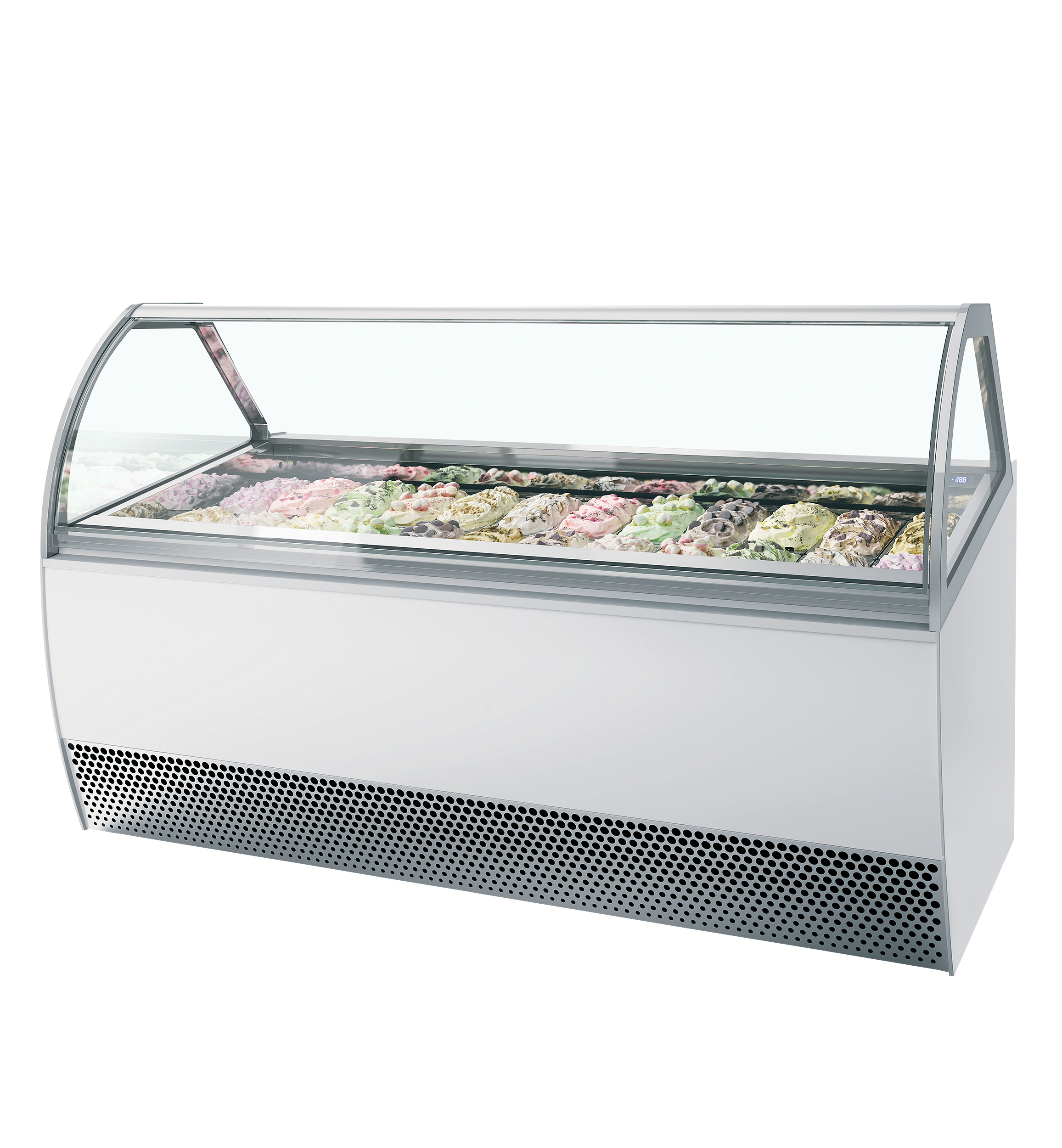 TEFCOLD Geventileerde display voor schepijs MILLENNIUM LX24