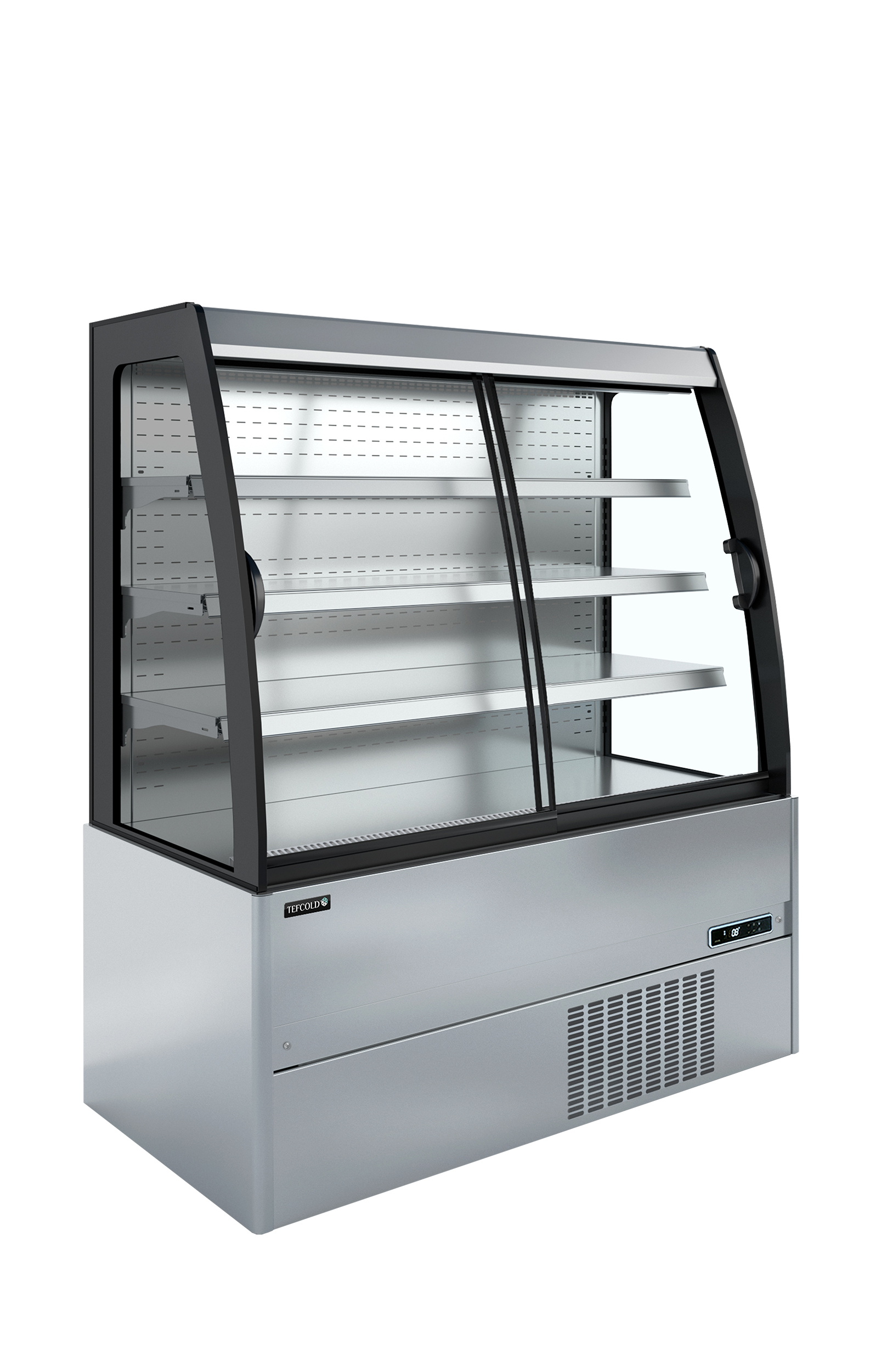 TEFCOLD Lage wandkoeler met schuifdeuren MCX150S Low