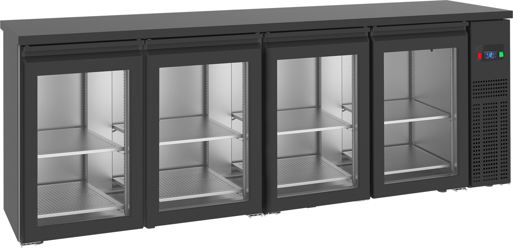 TEFCOLD Doorgeefbarkast - 4 deurs FGB249 DDG