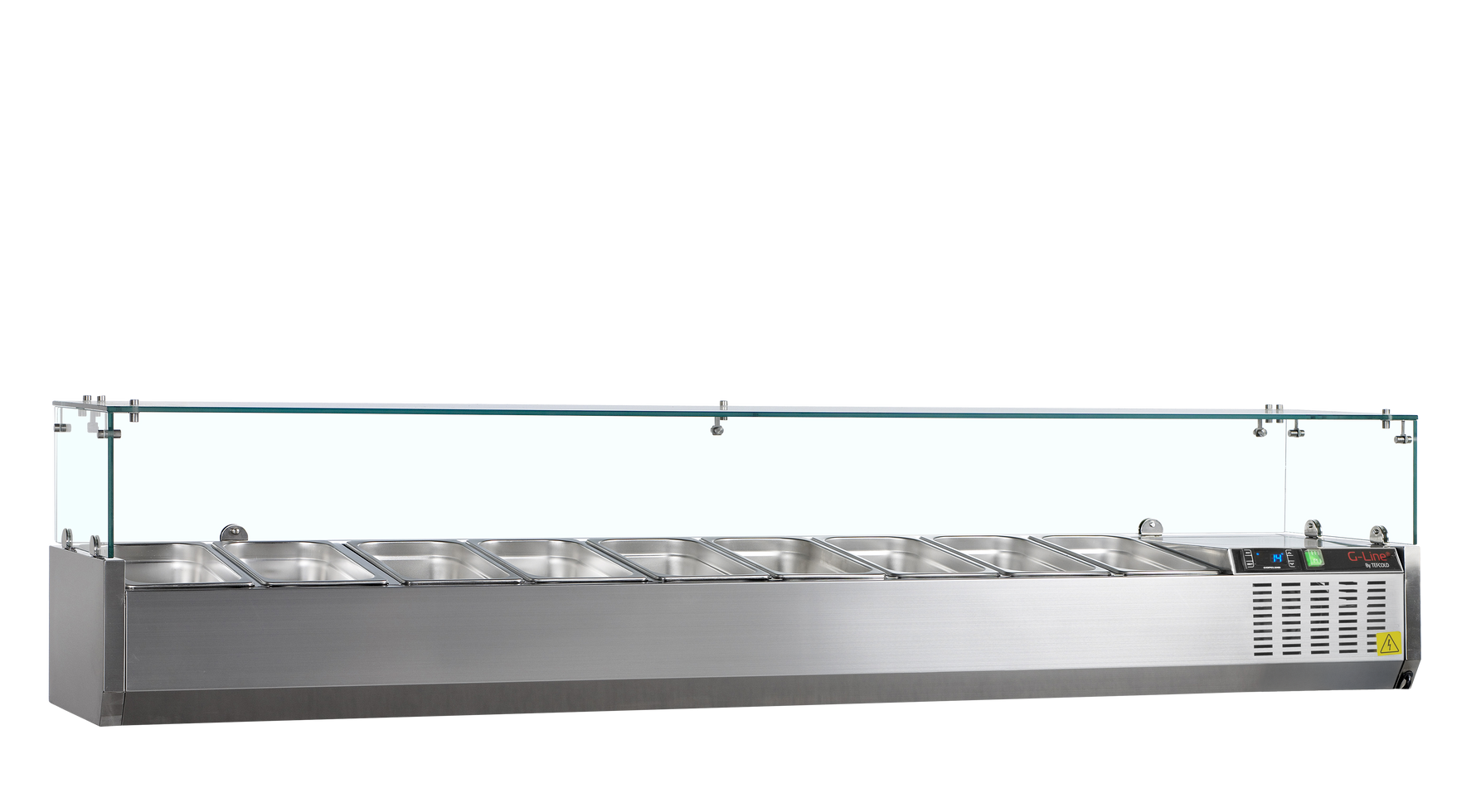 TEFCOLD Koelvitrine GN1/4 GVC33-200