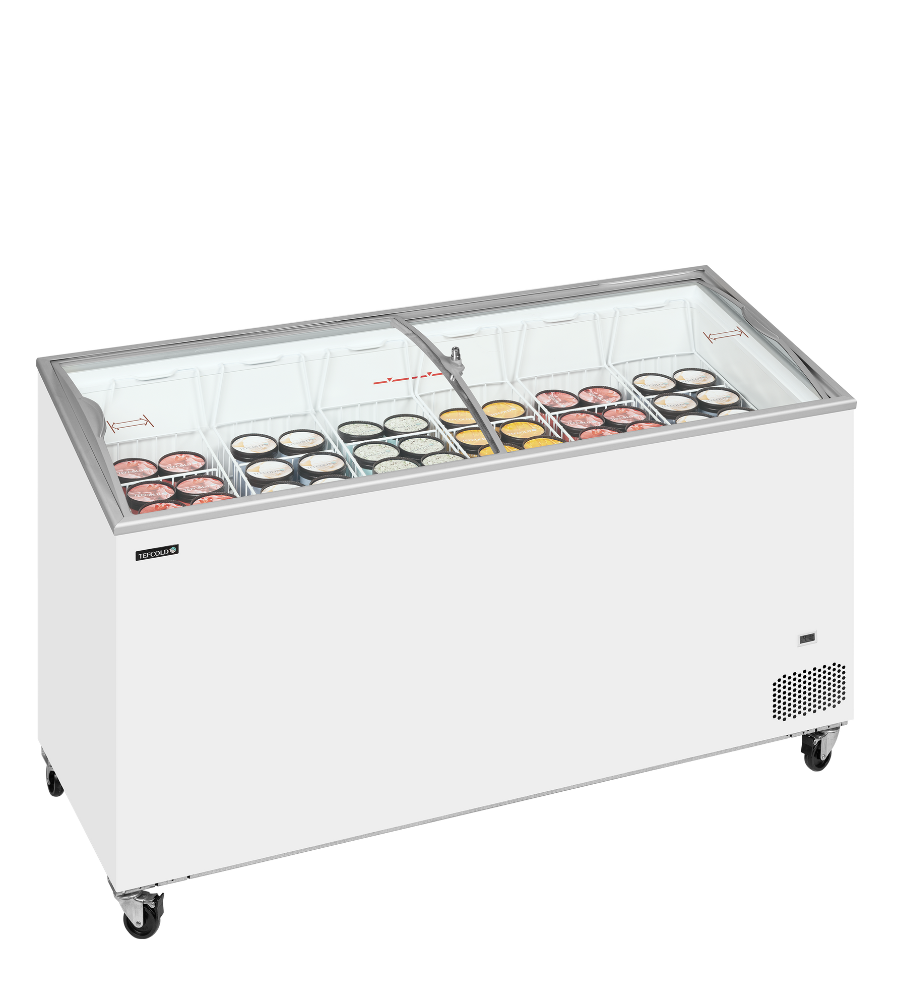 TEFCOLD Vrieskast consumptie-ijs IC501SCEB