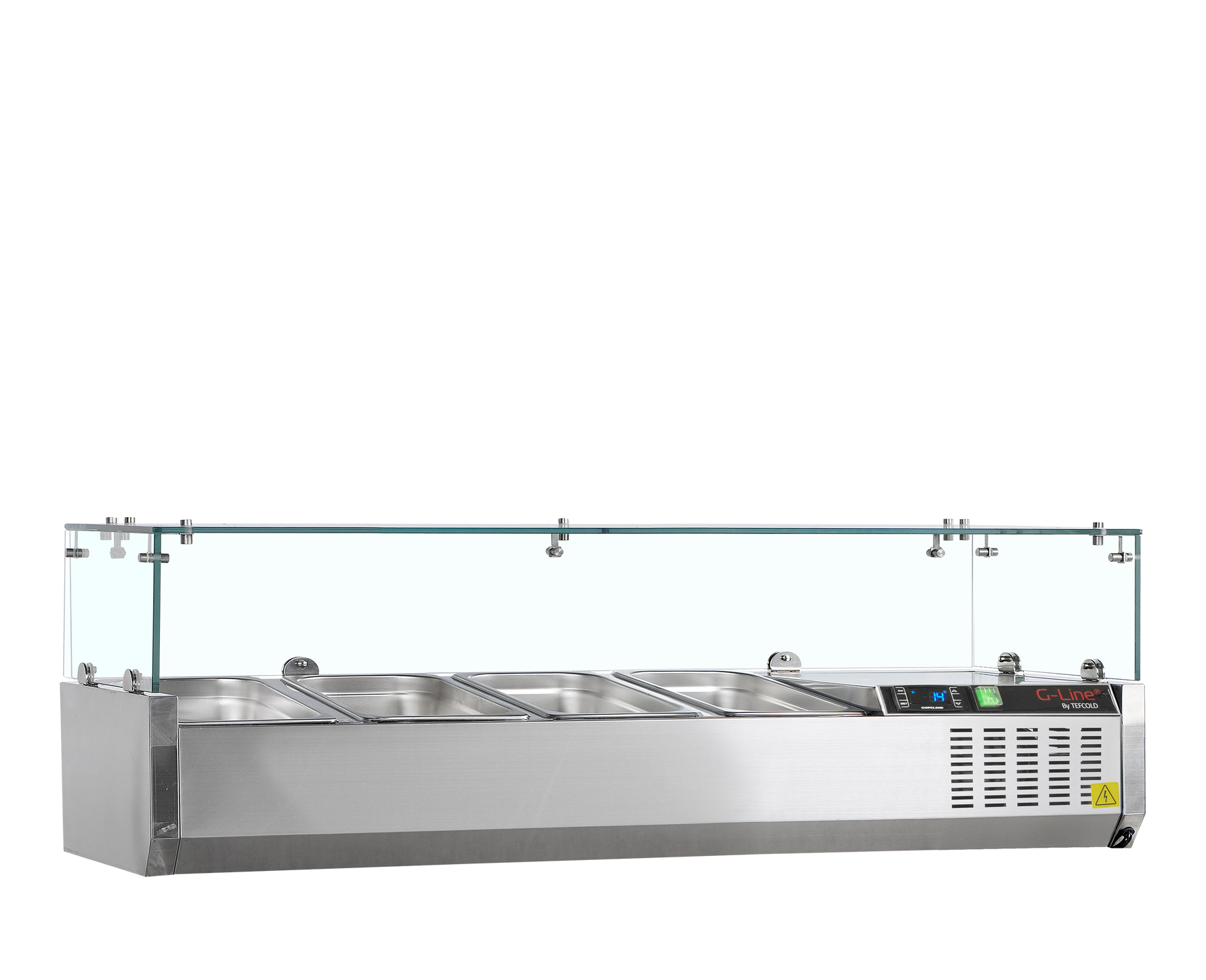 TEFCOLD Koelvitrine GN1/4 GVC33-120