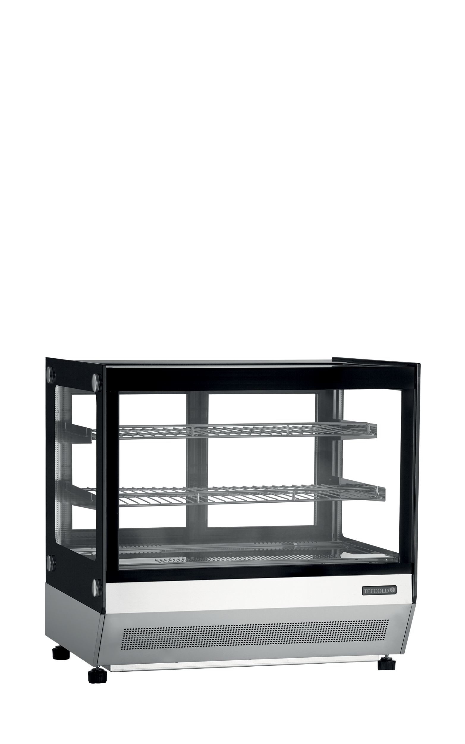 TEFCOLD Koelvitrine - countertop LCT750F/BLACK