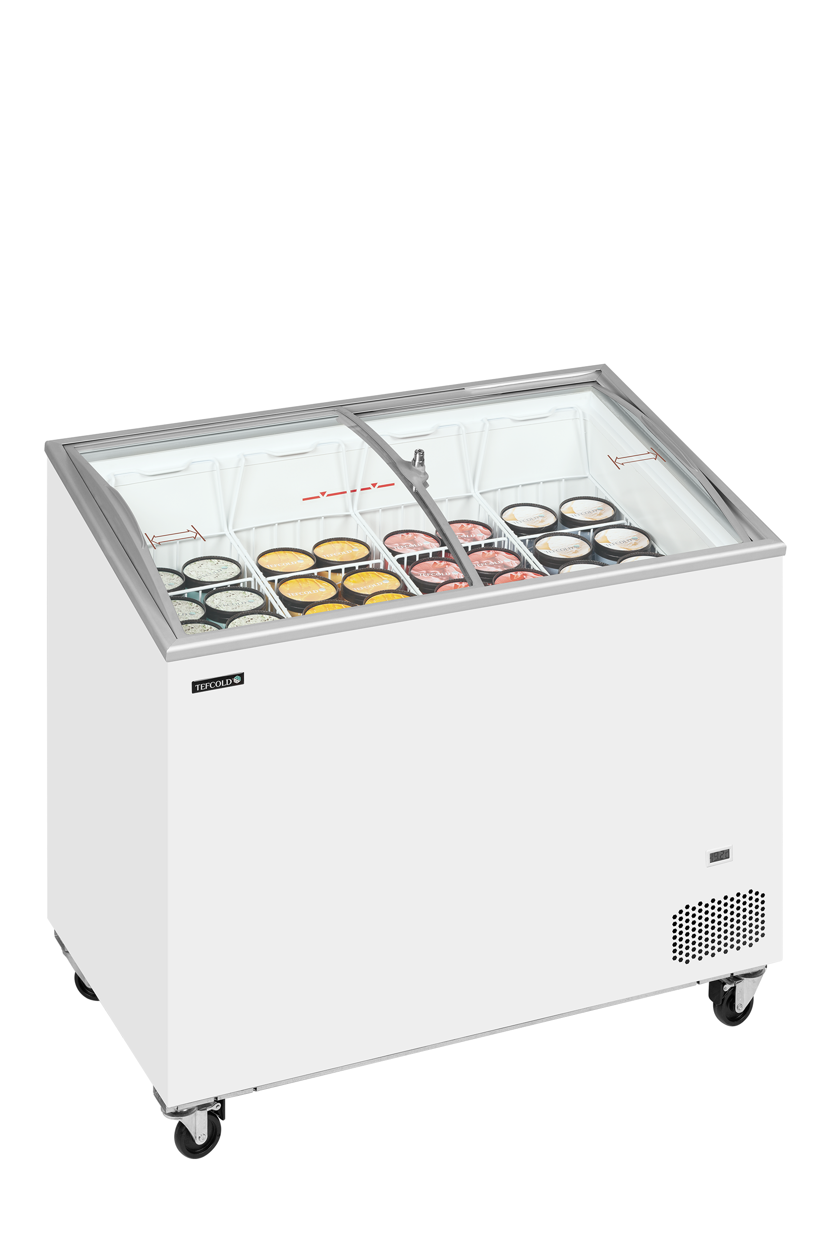 TEFCOLD Vrieskast consumptie-ijs IC301SCEB