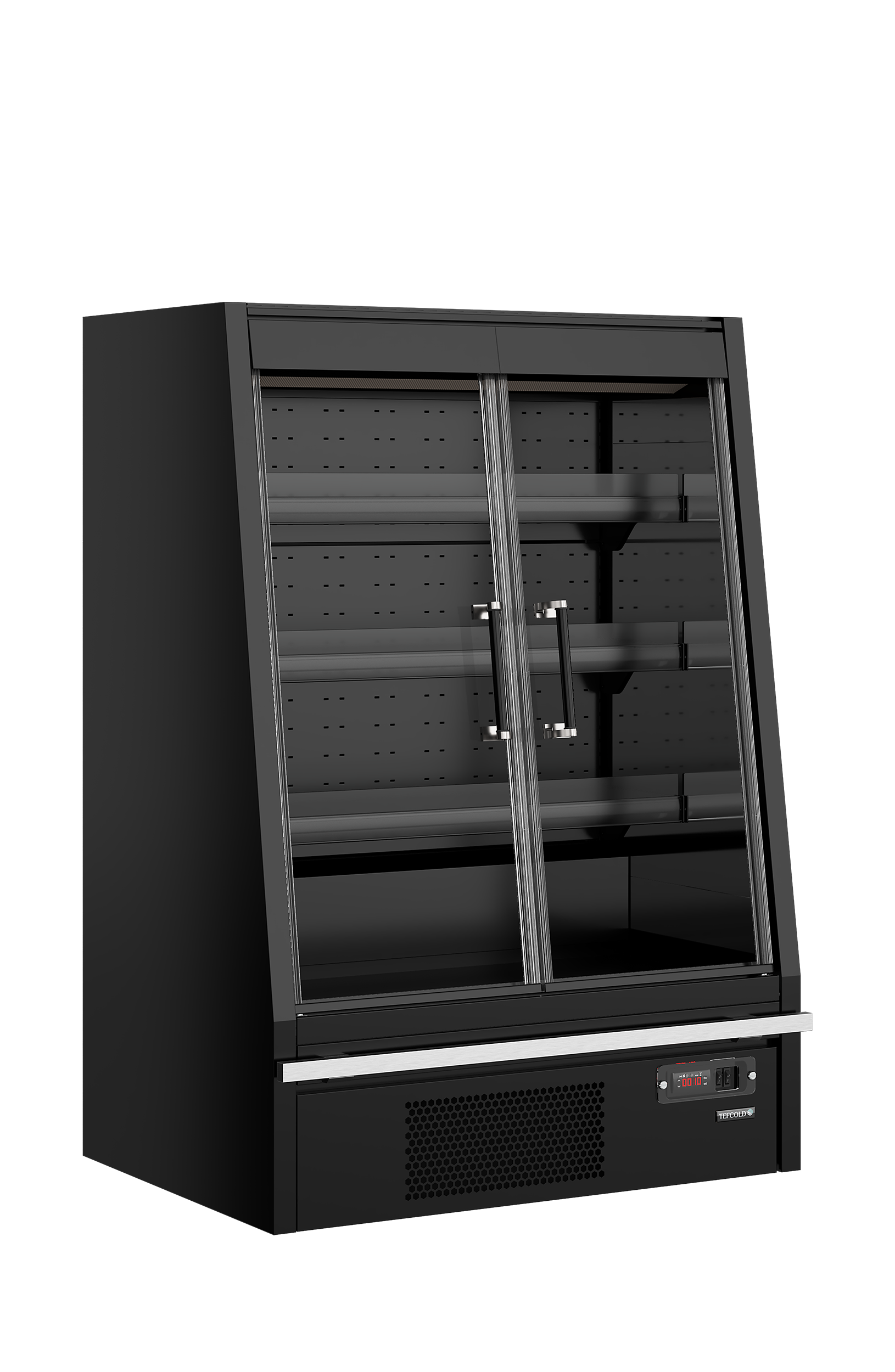 TEFCOLD Multideckkoeler, supermarkt Galaxy+ GPL10FGD Black