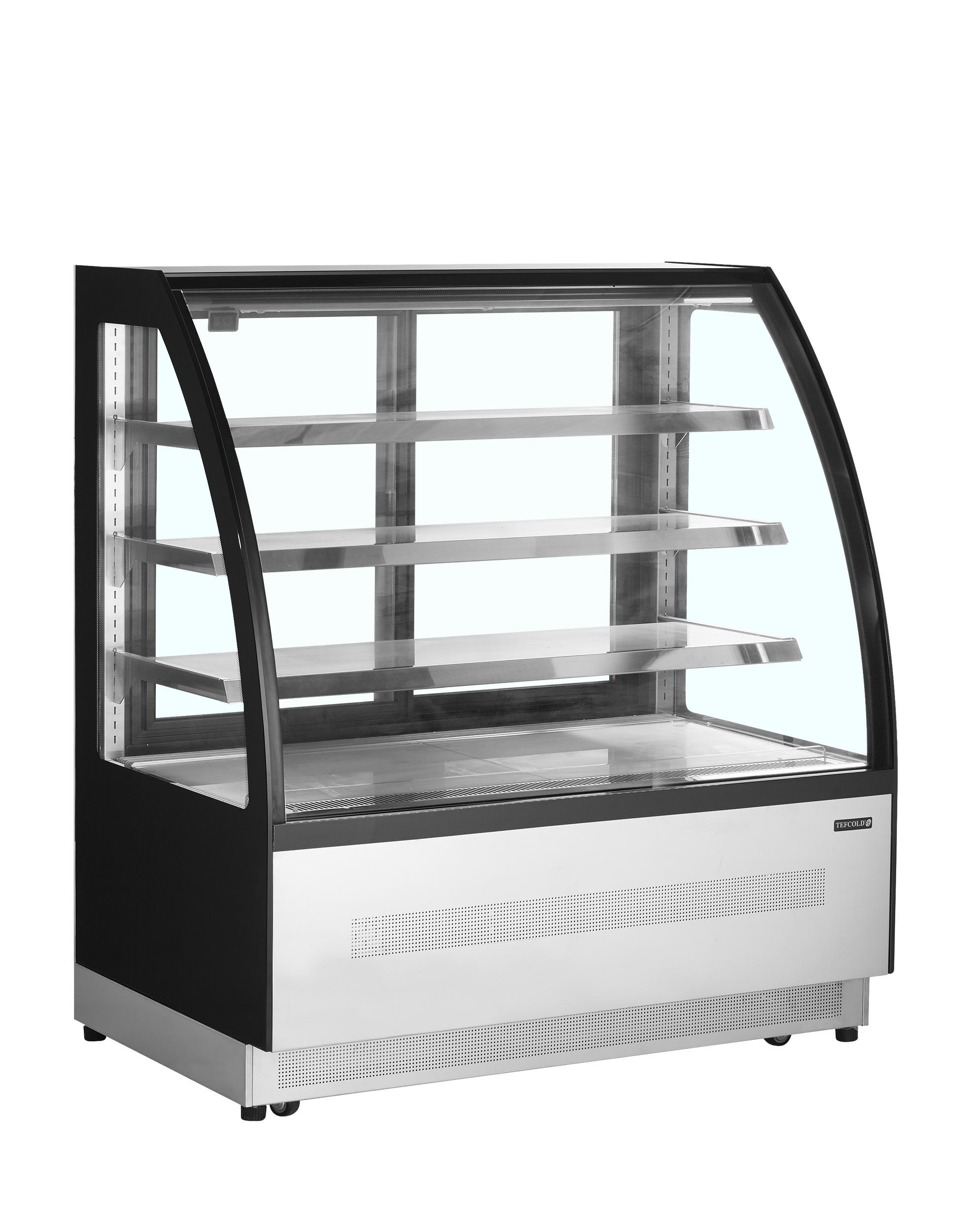 TEFCOLD Koelvitrine LPD1200C/BLACK