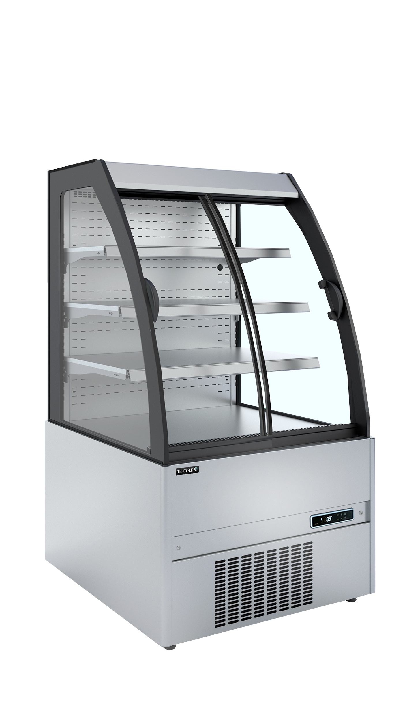 TEFCOLD Lage wandkoeler met schuifdeuren MC+X90S Low LED