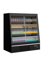 TEFCOLD Multideckkoeler, supermarkt Galaxy+ GPL14FGD Black