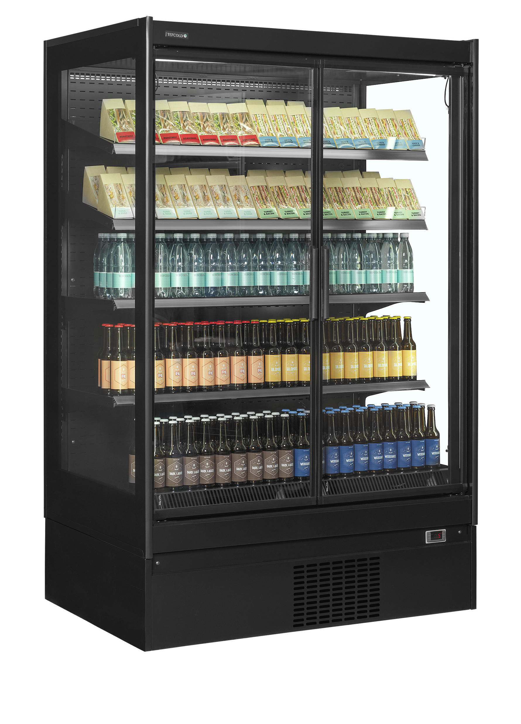 TEFCOLD Multideckkoeler, supermarkt EXTRA1250CD
