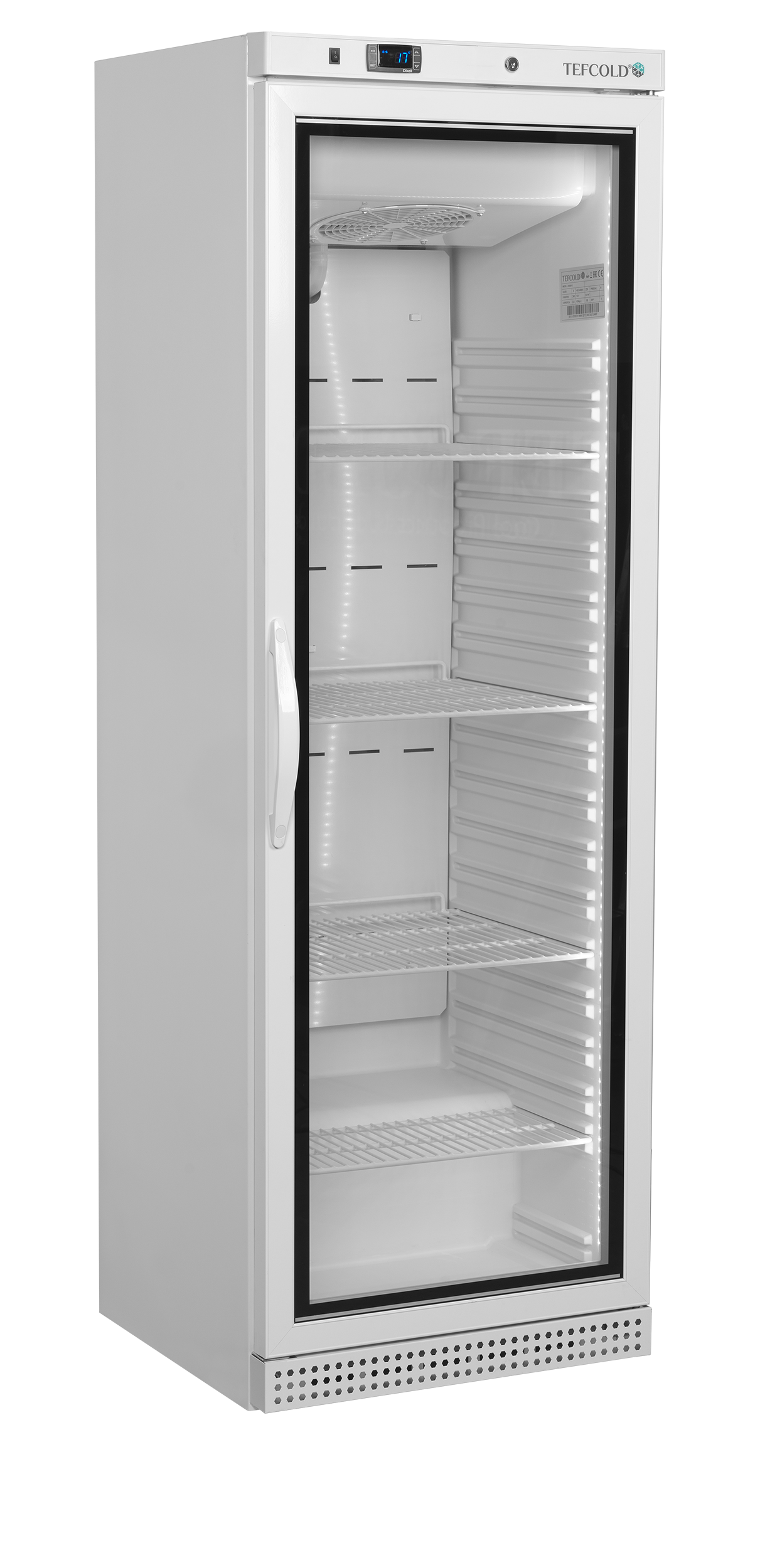 TEFCOLD Displayvrieskast UF400VGW
