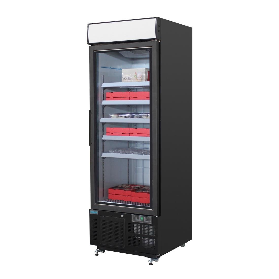 Polar G-Series Rechtopstaande Display Vriezer 412Ltr Zwart