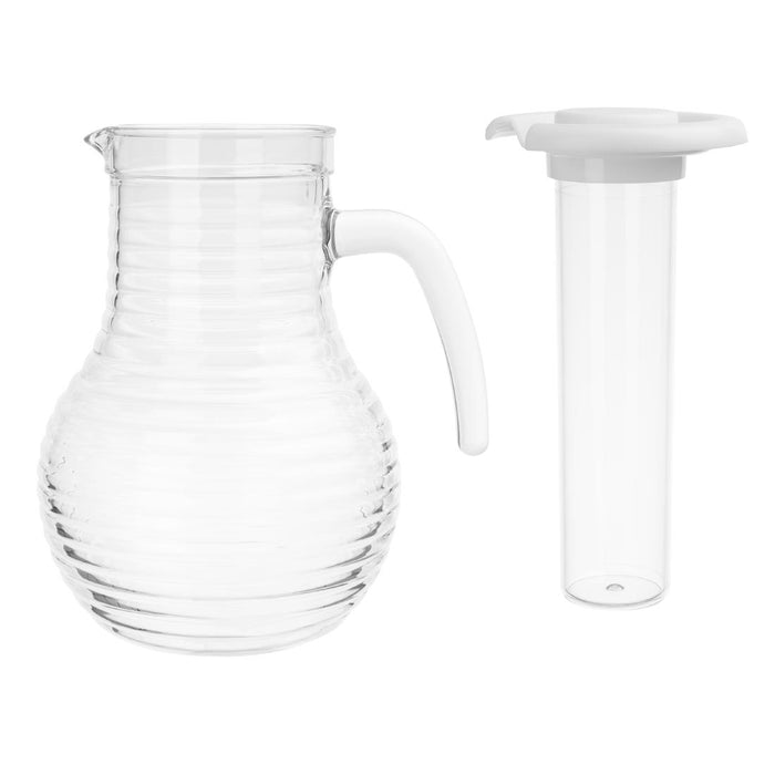 Olympia Kristallon Kan Met Koelbuis Polycarbonaat Geribbeld 1600ml