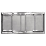 Vogue inklapbare RVS werktafel 120cm