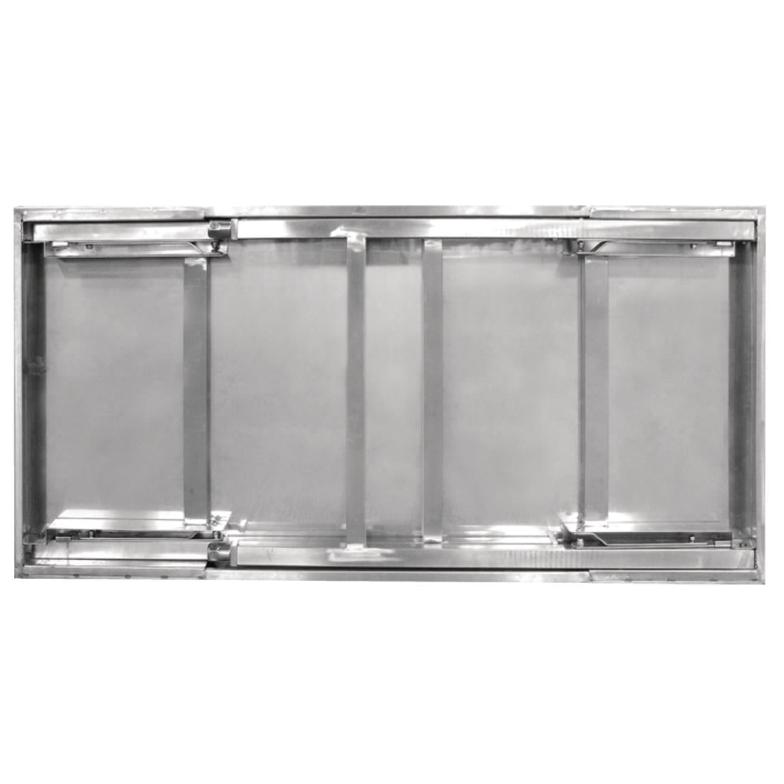 Vogue inklapbare RVS werktafel 120cm