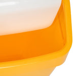 SYR afvalbak met schommeldeksel geel