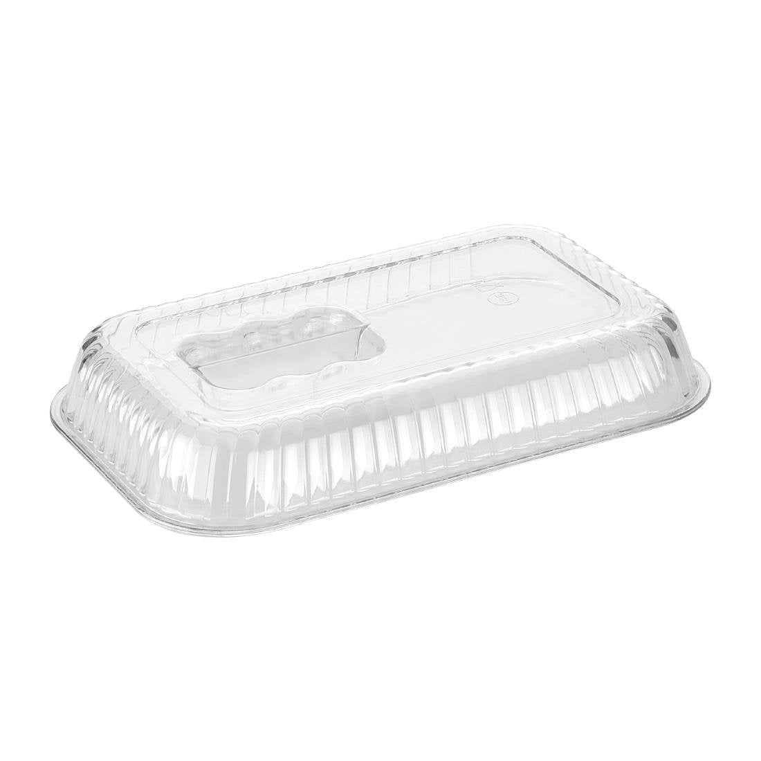 Olympia Kristallon Verhoogd Deksel voor Middelgrote Saladeschaal