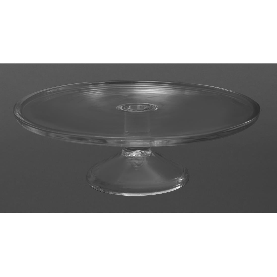 Olympia glazen taartplateau 30,5(Ø)cm