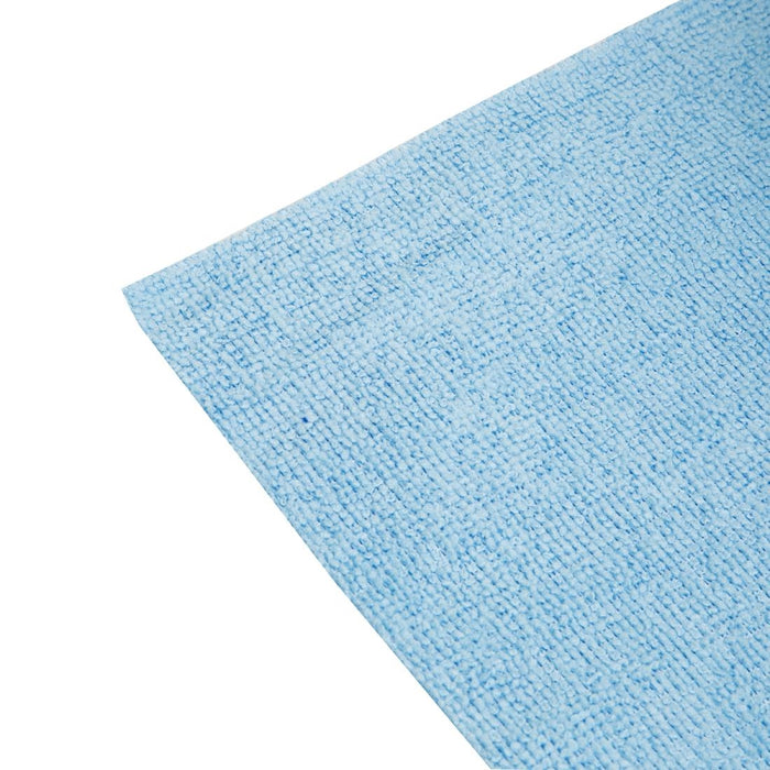 Nisbets Essentials Blauwe Microvezeldoek 300x300mm - Rol Van 50 Afscheurvellen