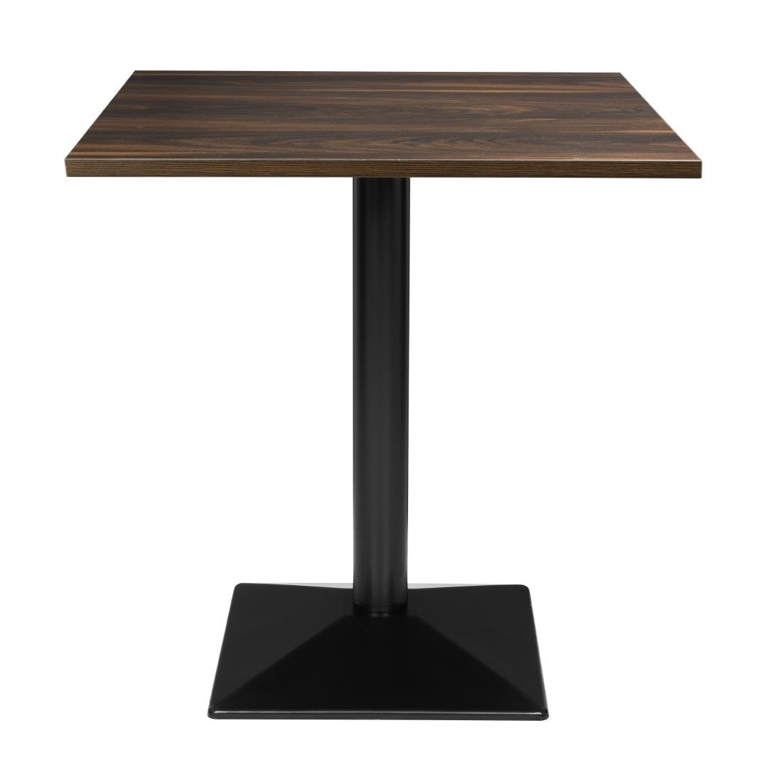 Bolero Complete Tafel Vierkant Donker Hout Effect 700mm