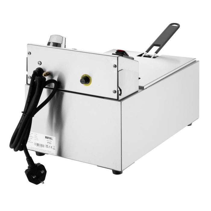 Buffalo Enkel Elektrische Friteuse met Timer 5Ltr