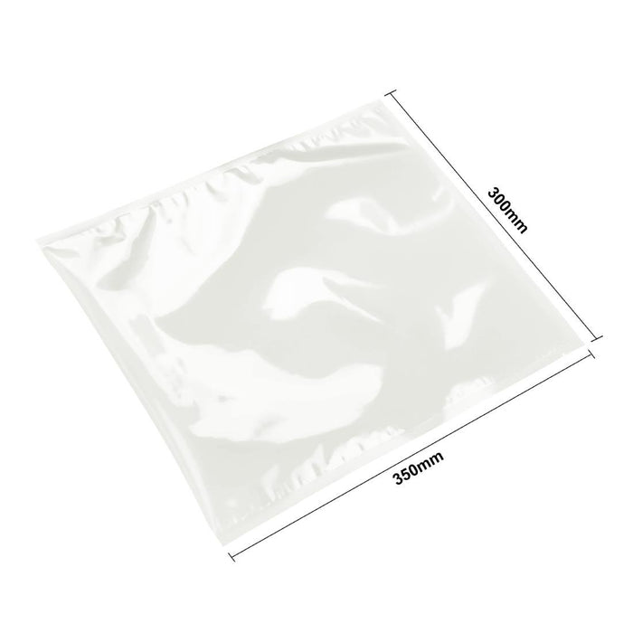Vogue composteerbare kamer vacuumverpakkingszakken 300x350mm (veilig van 100)