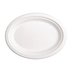 Fiesta Compostable composteerbare bagasse borden ovaal 198mm (50 stuks)