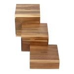 Olympia Frames acaciahouten buffetverhogers (3 stuks)