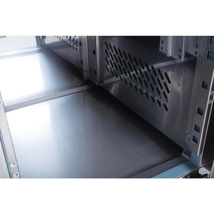 Polar U-serie 4-deurs koelwerkbank 449L