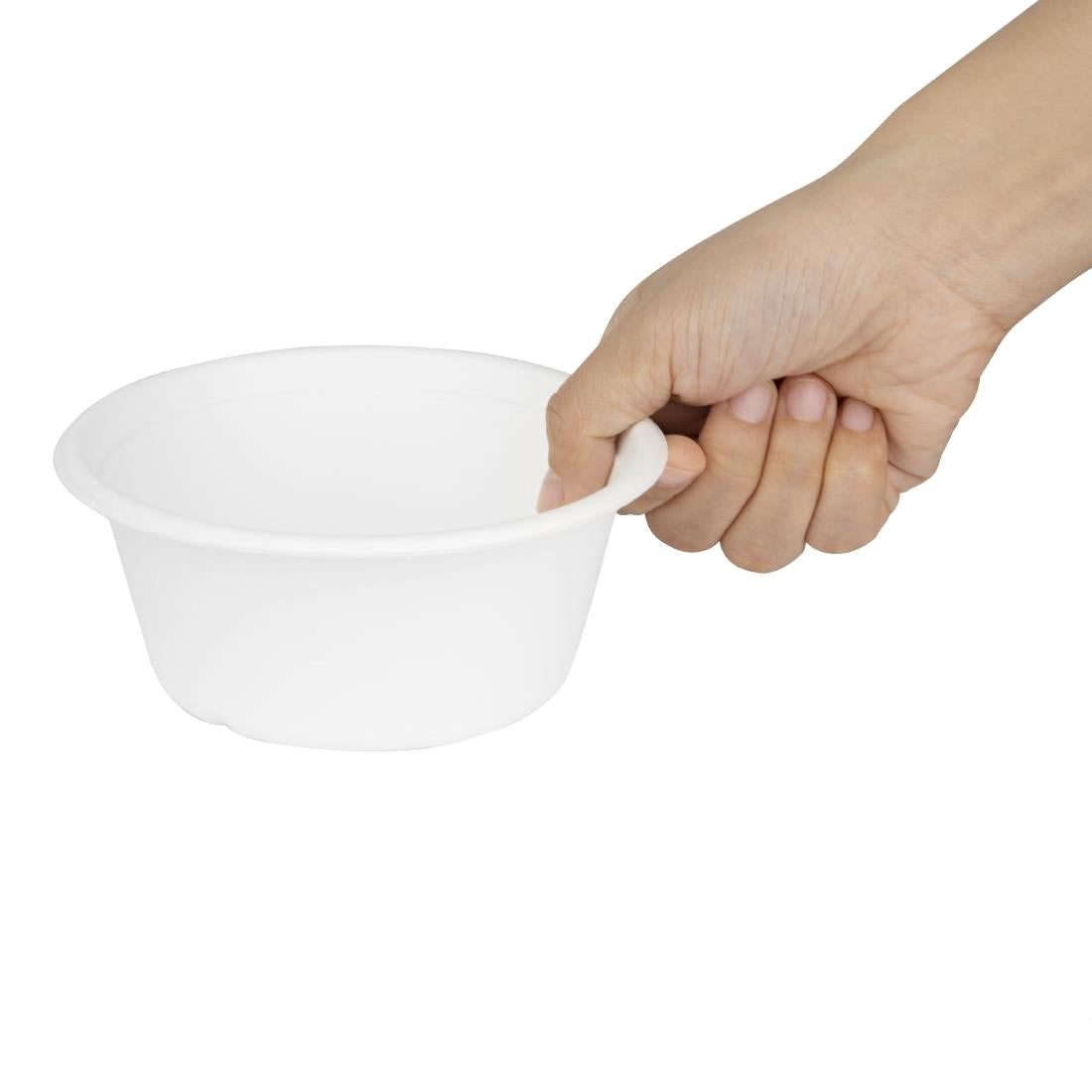 Fiesta Composteerbare Bagasse Kom Basis 400ml (Verpakking Van 50)