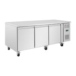 Polar U-serie 3-deurs counter met euronorm opslag 634L