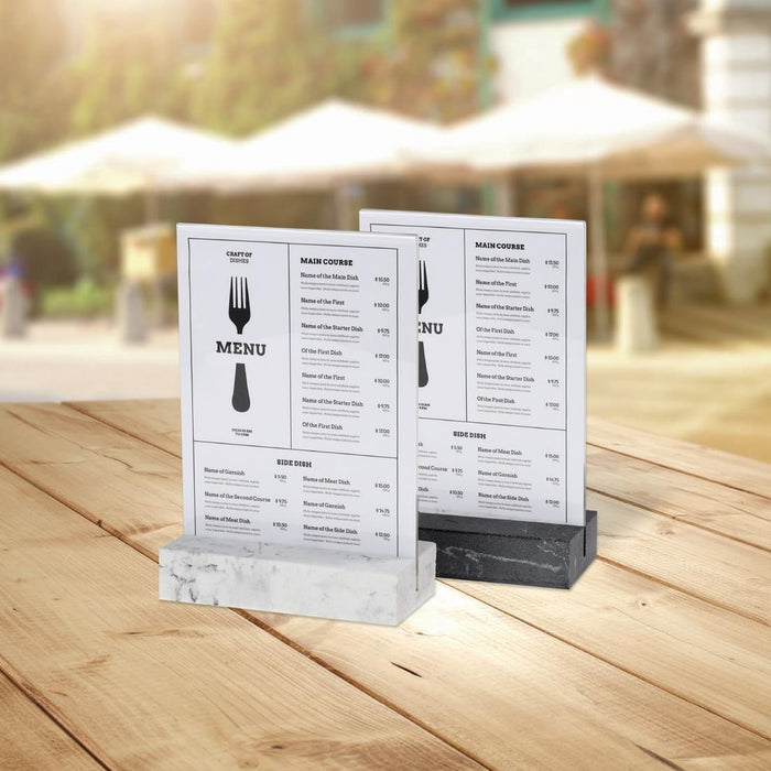 Europel Bordhouder A5 Polystone Anthraciet