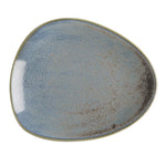 Olympia Ember Blauwe Driehoekige Borden 190 mm (Pak Van 6)