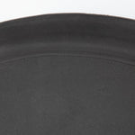 Olympia Kristallon ovaal anti-slip dienblad zwart polypropyleen 68,5cm