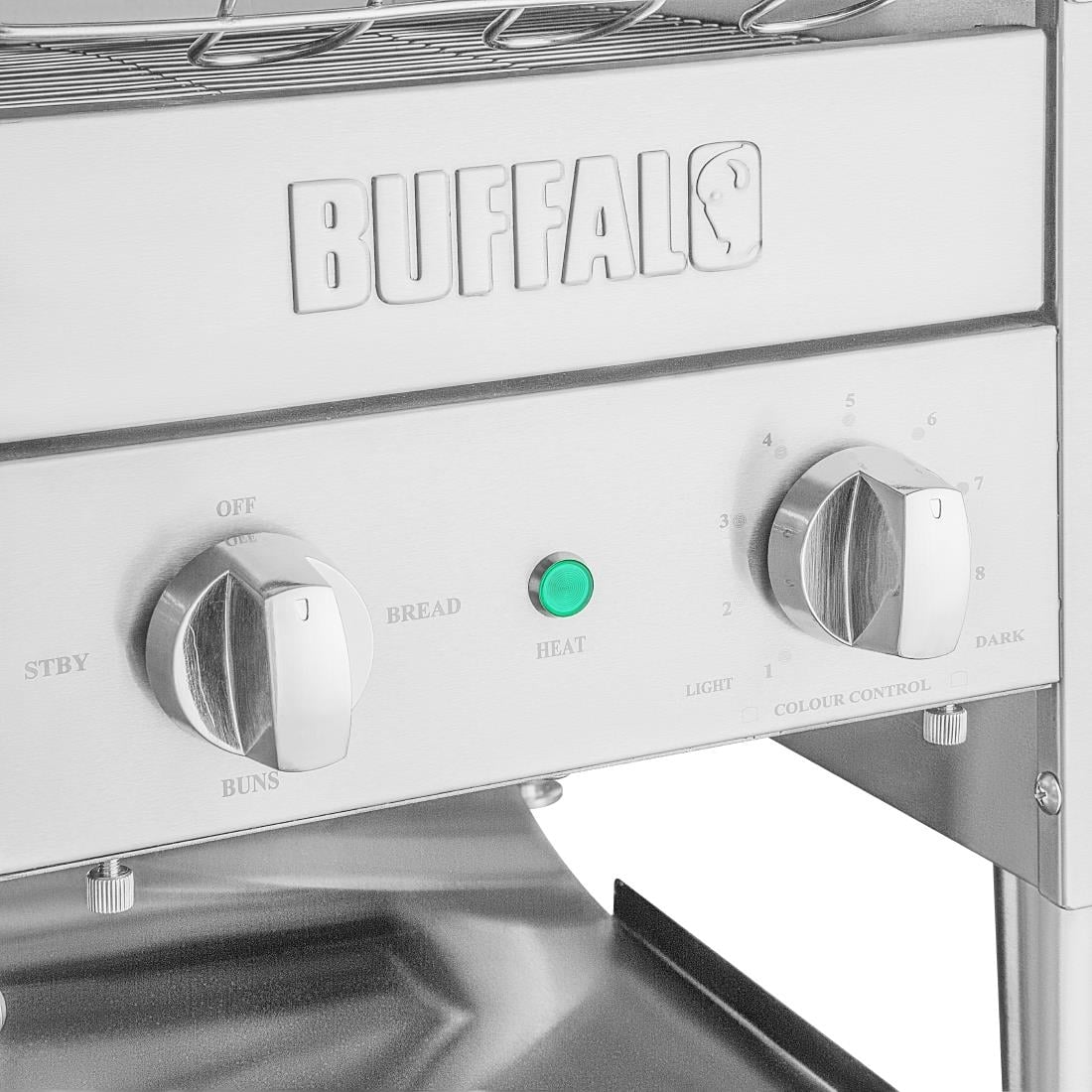 Buffalo Dubbel Plak Transportband Broodrooster