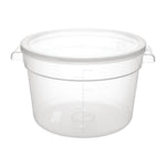 Vogue polypropyleen ronde vershoudbak 10L