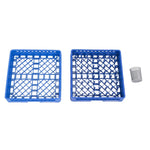 Buffalo Digitale Onderbouw Vaatwasser Met Afvoerpomp 500mm Mand 2.9Kw Enkelvoudige Fase