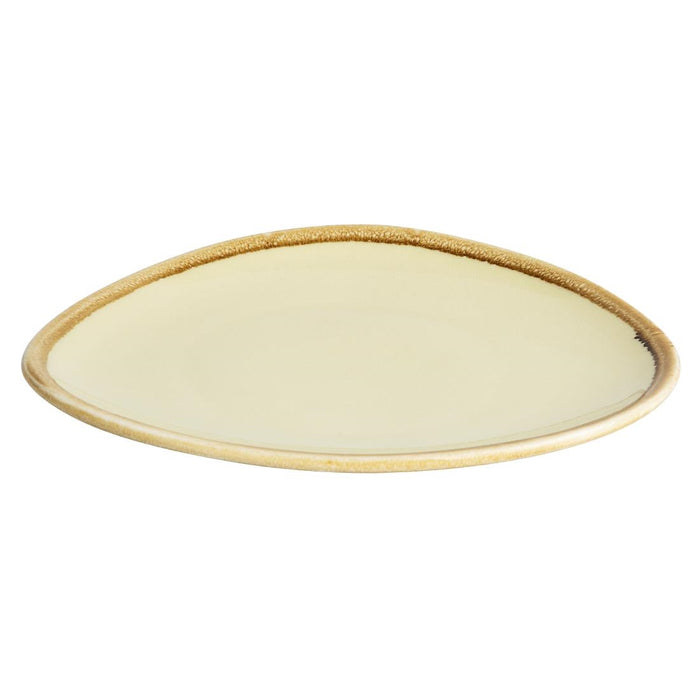 Olympia Kiln driehoekige borden zandsteen 16,5cm (6 stuks)