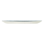 Churchill Raku Topaz Blue Chefs Ovaal Bord 29.8 x 15.2cm (pak van 12)