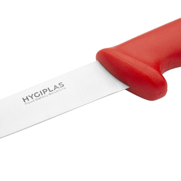 Hygiplas uitbeenmes 15,3cm rood