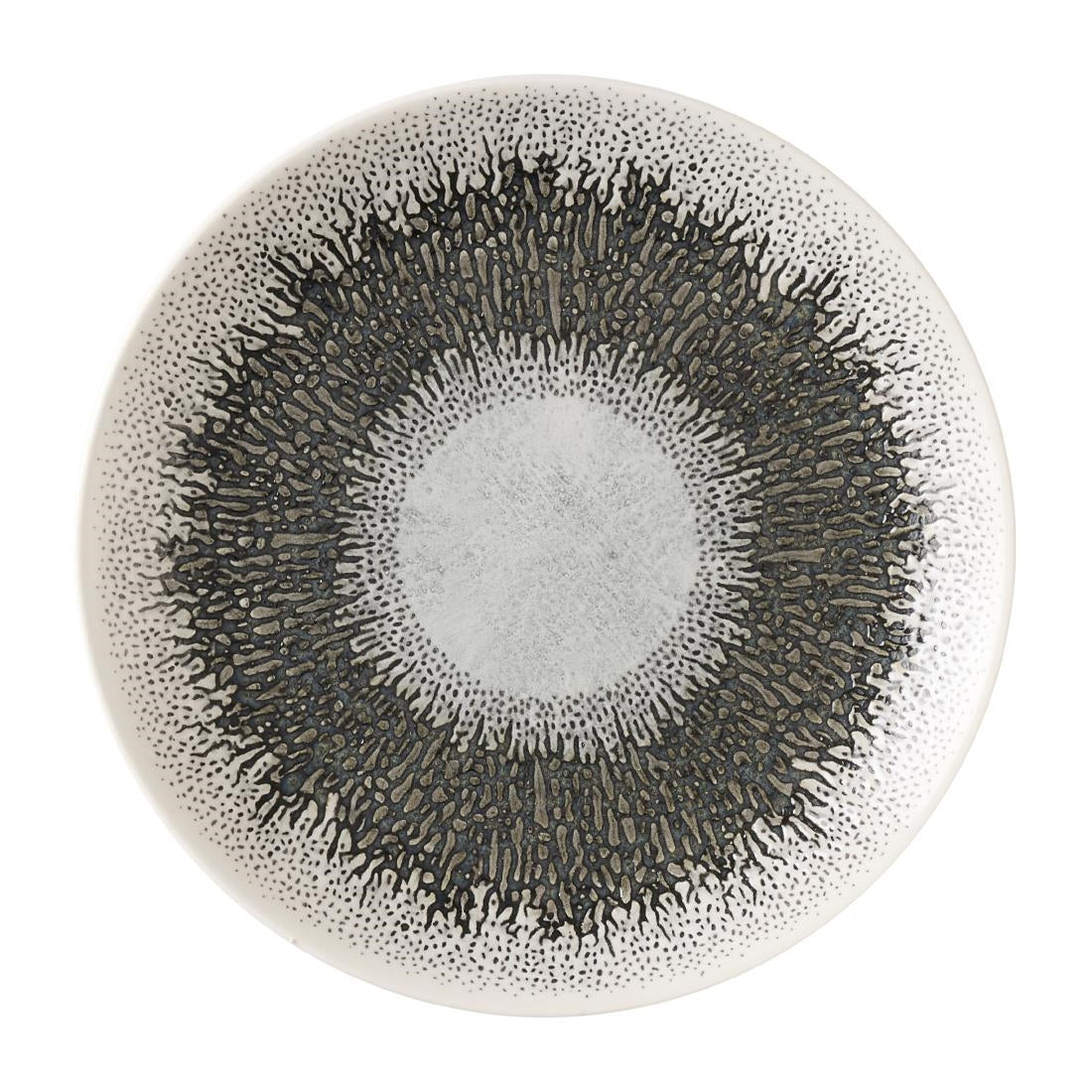 Churchill Studio Prints Fusion Black Evolve Coupe Bord 16.5cm (pak van 12)