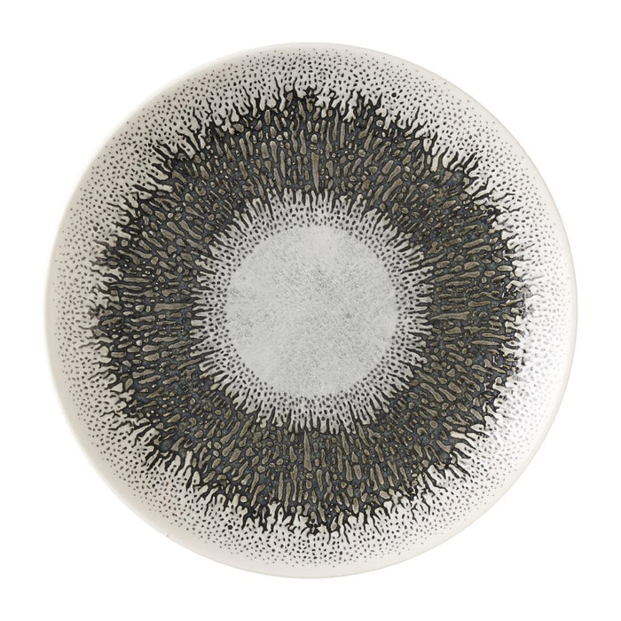 Churchill Studio Prints Fusion Black Evolve Coupe Bord 16.5cm (pak van 12)