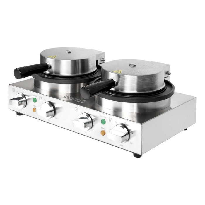Buffalo Dubbele Ronde Belgische Wafelmaker