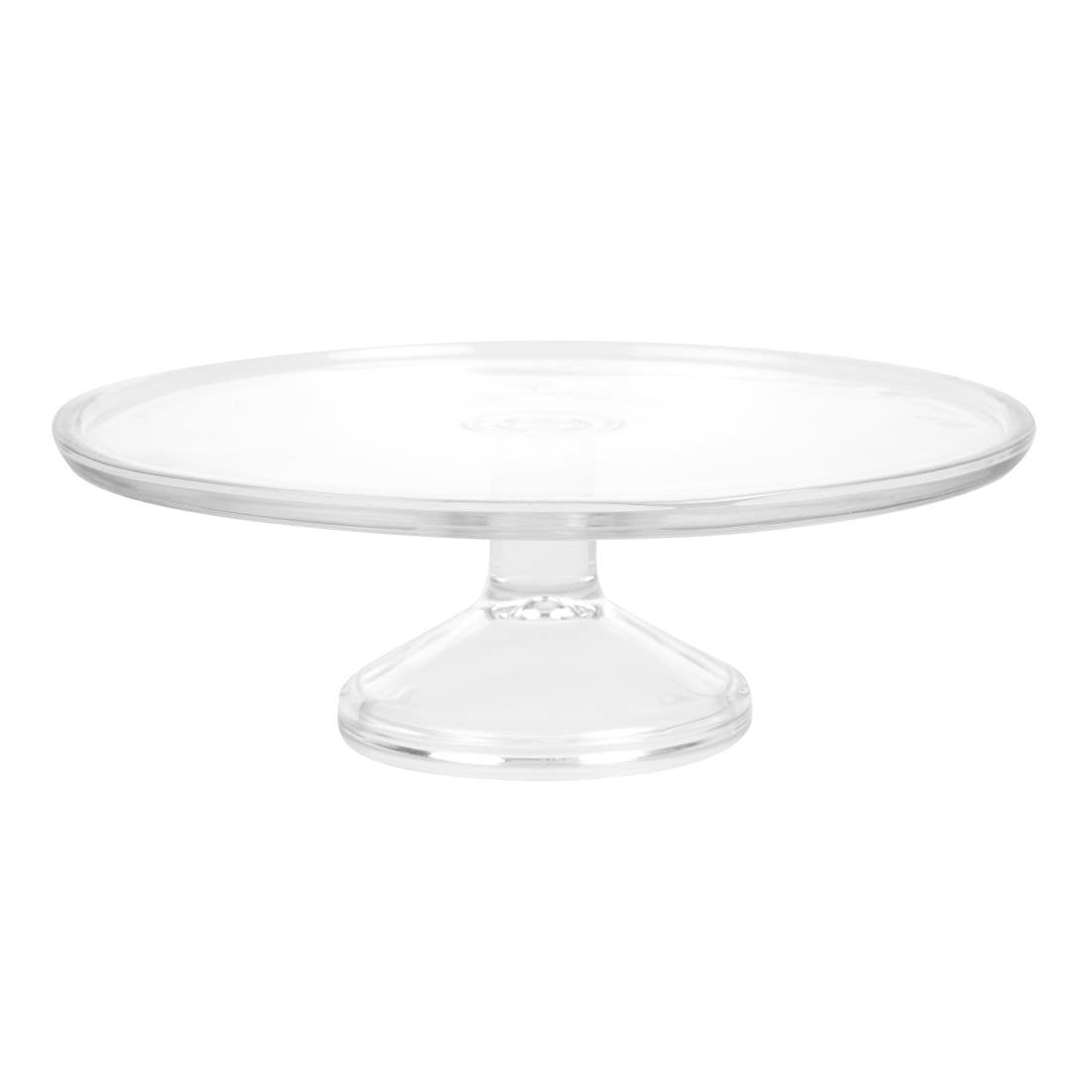 Olympia glazen taartplateau 30,5(Ø)cm