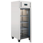 Polar U-serie professionele 1-deurs vriezer RVS 650L