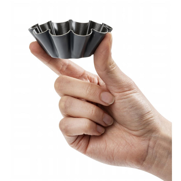 Matfer Bourgeat anti-kleef mini briochevorm 7,5 cm (12 stuks)