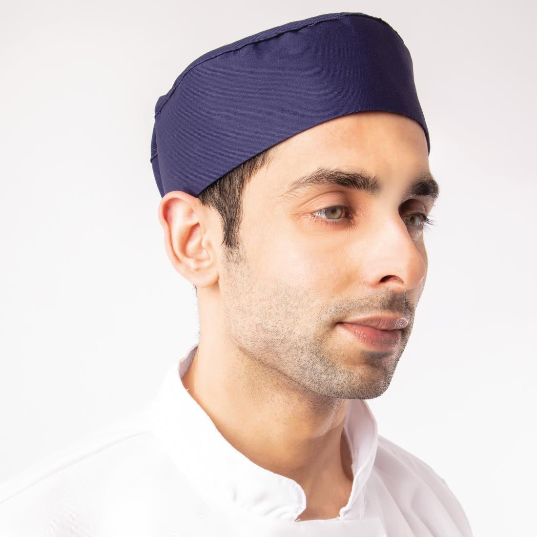 Whites skullcap donkerblauw