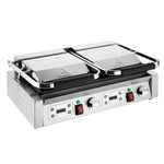 Buffalo Dubbele Contactgrill Platte & Geribbelde Platen