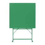 Bolero Perth bosgroene trottoirstijl vierkante tafel 600 mm