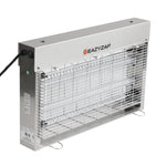 Eazyzap LED insectenverdelger 14W geborsteld RVS